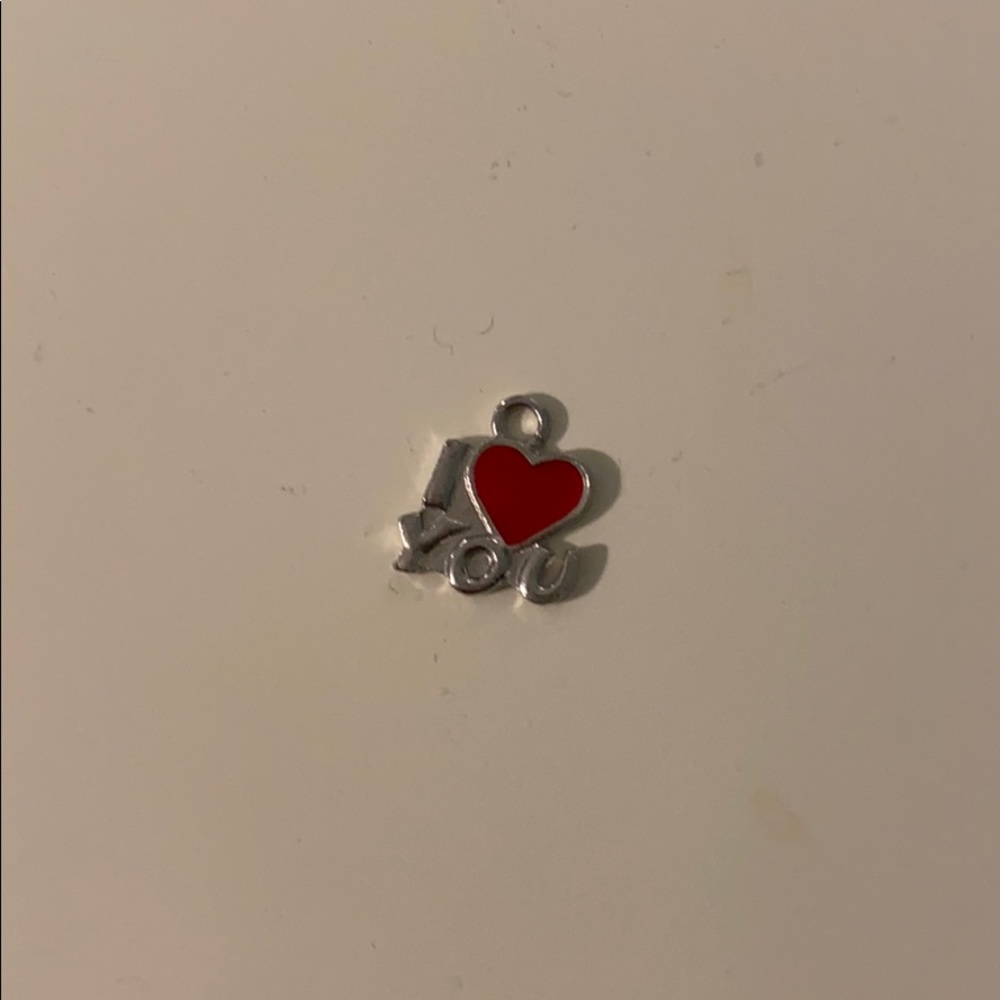 Valentine’s Day necklace charm